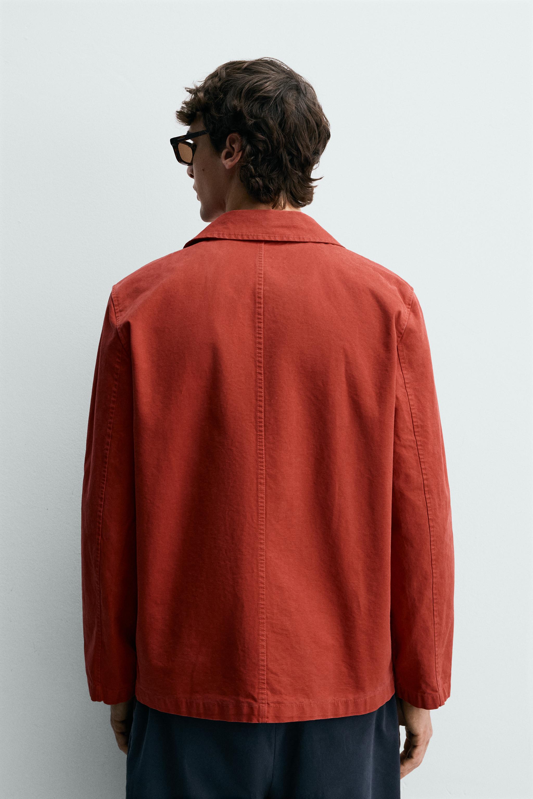 WASHED REGULAR FIT OVERSHIRT